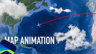 EASY WORLD TRAVEL ANIMATION | LumaFusion 2.3