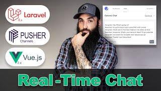 Real-Time Chat with Laravel, Vue.js & Pusher