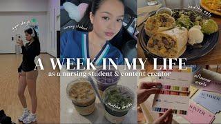 Week in My Life | Nursing Student & Influencer at 20 y/o