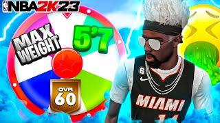 WHEEL OF WORST BUILDS in NBA 2K23... (BAD IDEA) 500,000+ VC WASTED ON AWFUL BUILD! NBA2K23