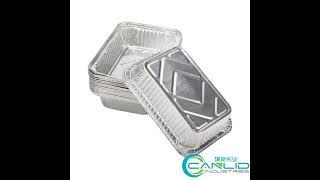 Disposable Food Packaging #aluminium  Foil Containers