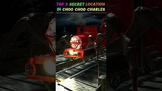 Top 3 SECRET LOCATION  In Choo Choo Charles  | #shorts #viral #choochoocharles