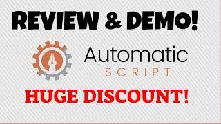 Automatic Script Review [SECRET DISCOUNT] Down To Earth Review Of Brad Callen's Automatic Script!