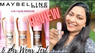 MAYBELLINE AGE REWIND PERFECTOR 4 IN 1 GLOW MAKEUP | REVIEW AND WEAR TEST | SMITHY SONY