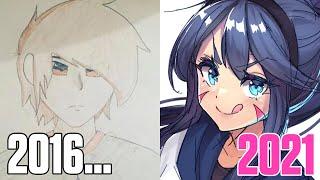 My ART Progress in 6 YEARS!? - 2016 to 2021 // 100K SUBSCRIBER SPECIAL