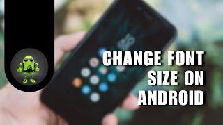  GUIDE: How To Change Font Size On Android |  Xiaomi Redmi Note 10 Pro | Tutorial