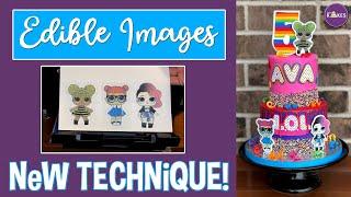 UPDATED!  Using My Edible Image Printer | How To Print And Cut Edible Images