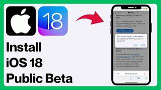 How to Download & Install iOS 18 Public Beta Profile (2024)