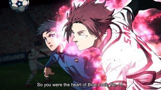 Itoshi sae finds out isagi is blue lock's heart ~  Blue Lock vs. U-20 Japan episode 12