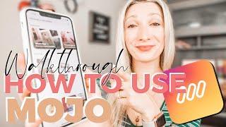 HOW TO USE THE MOJO APP | animated videos for social media | complete walkthrough mojo video app