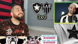 REAÇÕES FLAMENGUISTA REVOLTADOS chorando BOTAFOGO 3 X 0 ATLÉTICO MG - VAMOS RIR?!