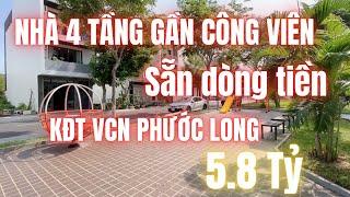  CĂN NHÀ 4 TẦNG KĐT PHƯỚC LONG GẦN CÔNG VIÊN, VỪA Ở VỪA CÓ SẴN DÒNG TIỀN