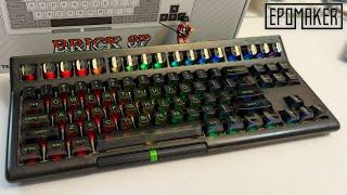 Retro Perfection.. Truly  -  Epomaker Brick 87 Testing and Review