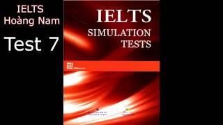 [IELTS Hoàng Nam] IELTS Simulation Test 7