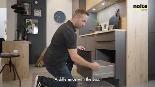 Nolte Küchen Montage - Frontwechsel Schubkasten & Auszug | Front replacement drawer & pull-out