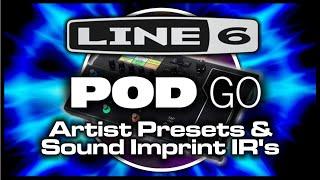 Line 6 POD GO - David Gilmour Custom Artist Preset and Tone Matched IR