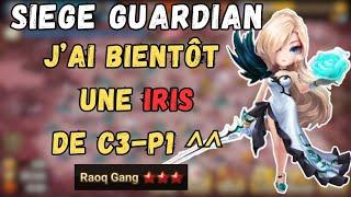 SIEGE GUARDIAN : Ma iris commence à être sympa ! SUMMONERS WAR