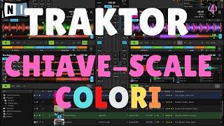 Traktor chiave colori e scale