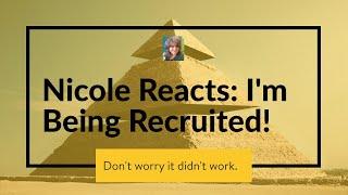 Nicole Reacts: I'm Being Recruited