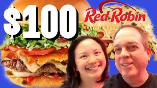 Red Robin Gourmet Burgers $100 Challenge