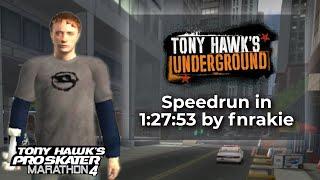 Tony Hawk's Underground by fnrakie in 1:27:53 - Tony Hawks Pro Skater Marathon 4