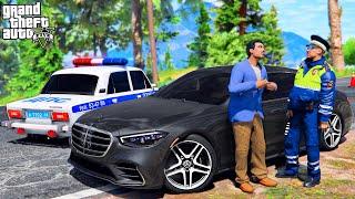 ОТЕЦ И СЫН В GTA 5 - ПОДСТАВНОЙ ПОЛИЦЕЙСКИЙ ОСТАНОВИЛ МЕНЯ НА MERCEDES S500! ДПС ПОГОНЯ! ВОТЕР