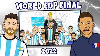 WORLD CUP FINAL 2022 Revisited! (Argentina vs France Messi Mbappe Goals Highlights)