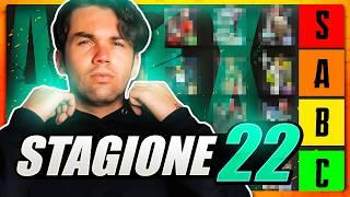 LA TIERLIST LEGGENDE STAGIONE 22 | APEX LEGENDS