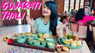 Best Gujarati Thali in Ahmedabad | Food Vlog