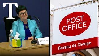 LIVE: Post Office scandal - Baroness Neville-Rolfe gives evidence