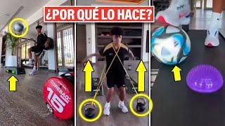 ¡¿Para qué diablos sirven cada uno de LOS ENTRENAMIENTOS “EXTRAÑOS” de CR7 Jr?!