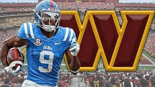 Washington Commanders Mid-Season Mock Draft!