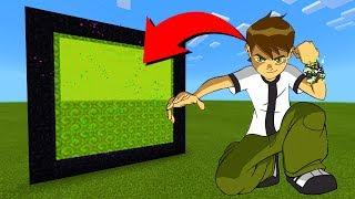 How To Make A Portal To The Ben 10 Dimension in Minecraft!