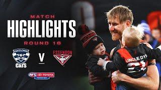 Geelong Cats v Essendon Highlights | Round 16, 2024 | AFL