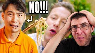 Pro Chef Reacts.. Uncle Roger Destroys JAMIE OLIVER’S WORST RECIPE YET!