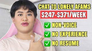 Up To $371 Per Week | Chat Jobs From Home | Non Voice Typing Jobs 2024 | Online Jobs Philippines