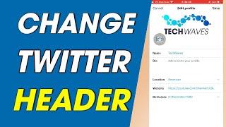 How to Change Your Twitter Header Photo [ Turn on CC ]