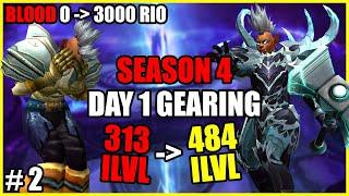 0 - 3000 RIO | Blood DK E2 - Season 4 Day 1 Gearing