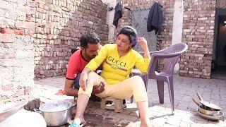 ghar ke kamon se dukhi - latest short Punjabi movie - funny tote - by best 4 film