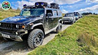 Hummer , Ineos Grenadier , Land Rover Green Laning Wales