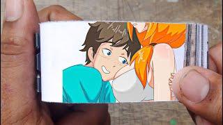 Steve Love Alex Flipbook | Minecraft Anime Cartoon Flip Book #2 | Flip Book Artist 2023