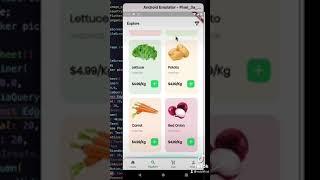 Flutter UI Frontend - Organico Apps