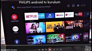 Philips android tv kurulum