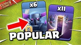 Pekka BoBat is RECOMMENDED! How to use PekkaBoBat Attack Strategy at TH12 (Clash of Clans)