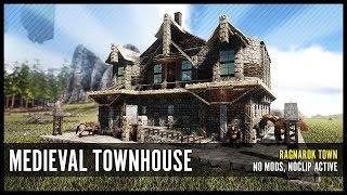 ARK Medieval Townhouse PvE Build, No Mods