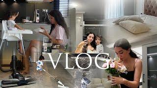 VLOG | EVDE RUTİNLERİMİZ | TEMİZLİK YAPIYORUZ | ASLAN’IN BESLENME RUTİNİ | SALONUMUZU SATTIK #reklam