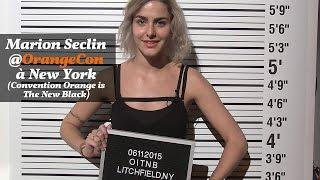 Marion Seclin à la Convention Orange is The New Black à NYC