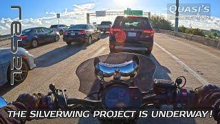 VLOG: Honda Rebel 1100 commute // SilverWing restoration is underway!