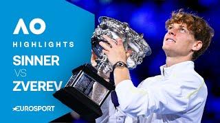 OPEN D'AUSTRALIE 2025- INDÉTRÔNABLE ! Sinner remporte son 3e titre du Grand Chelem en battant Zverev