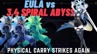 [F2P] EULA SHREDS NEW SPIRAL ABYSS 3.5! | Floor 12 9 Stars | Genshin Impact